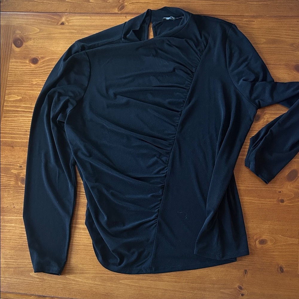 Elegant Black Women's Top